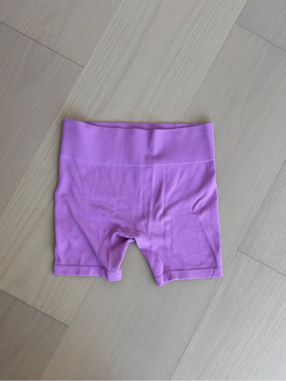 wild fable Purple Ribbed Bike Shorts